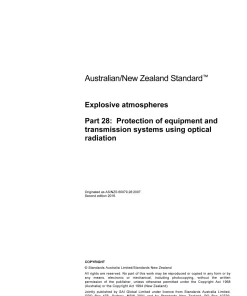 AS/NZS 60079.28:2016 pdf
