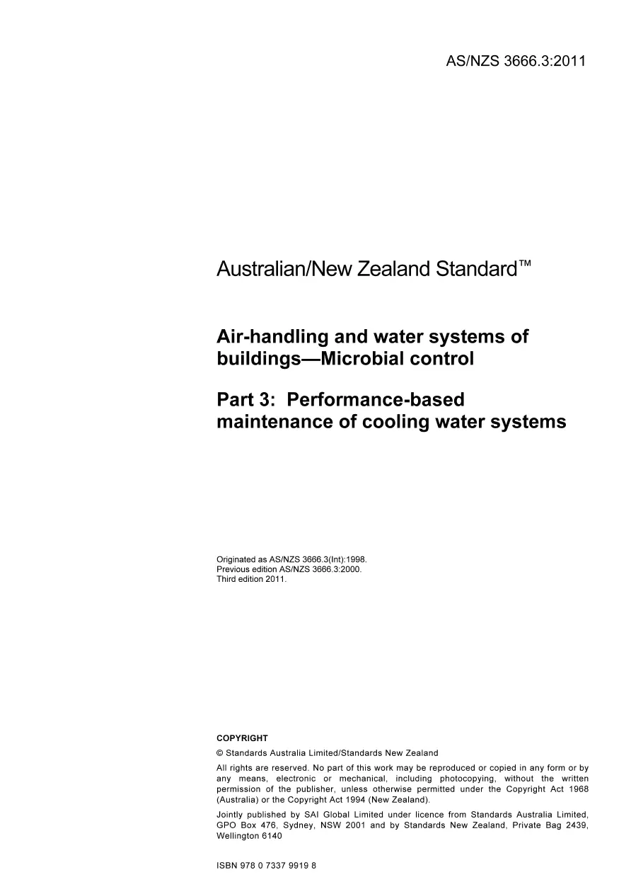 AS/NZS 3666.3:2011 pdf