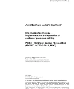 AS/NZS 14763.3:2017 pdf