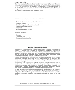 AS/NZS 3835.1:2006 pdf