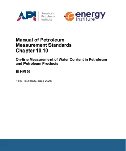 API MPMS Chapter 10.10:2025 pdf
