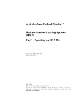 AS/NZS 4869.1:2006 pdf