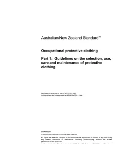 AS/NZS 4501.1:2008 pdf