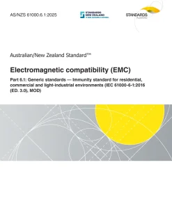 AS/NZS 61000.6.1:2025 pdf