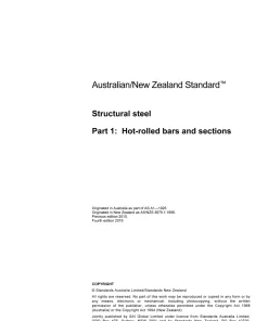 AS/NZS 3679.1:2016 pdf
