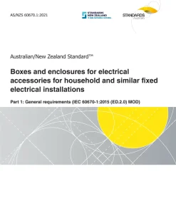 AS/NZS 60670.1:2021 pdf