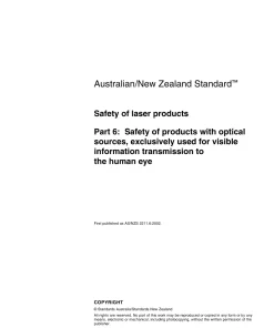 AS/NZS 2211.6:2002 pdf