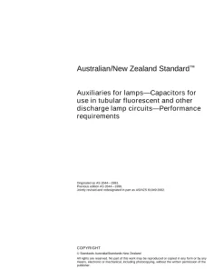 AS/NZS 61049:2002 pdf