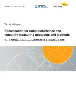 SA/SNZ TR CISPR 16.3:2021 pdf