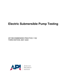 API RP 11S2:2025 pdf