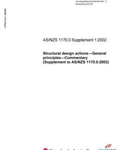 AS/NZS 1170.0 SUPP 1:2002 pdf