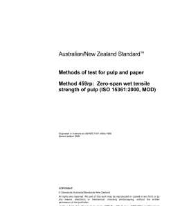 AS/NZS 1301.459RP:2006 pdf