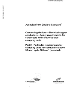 AS/NZS IEC 60999.2:2012 pdf