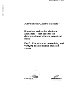 AS/NZS 60704.3:2009 pdf