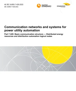 AS IEC 61850.7.420:2025 pdf