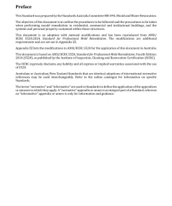 AS -IICRC S520:2025 pdf