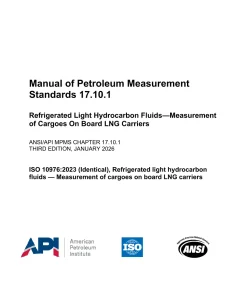 API MPMS Chapter 17.10.1:2026 pdf