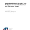 API Std 20H:2025 pdf