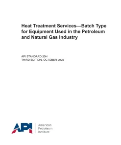 API Std 20H:2025 pdf