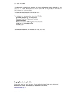 AS 5016:2026 pdf