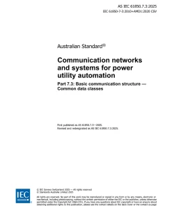 AS IEC 61850.7.3:2025 pdf
