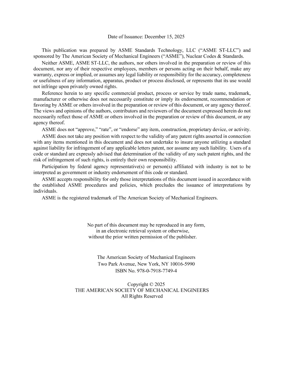 ASME NTB-6-2025 pdf