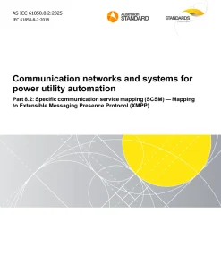 AS IEC 61850.8.2:2025 pdf
