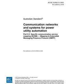 AS IEC 61850.8.2:2025 pdf