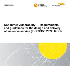 AS 22458:2025 pdf