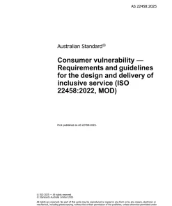 AS 22458:2025 pdf