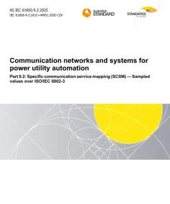AS IEC 61850.9.2:2025 pdf