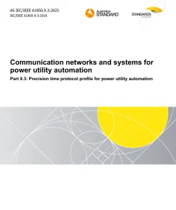 AS IEC/IEEE 61850.9.3:2025 pdf