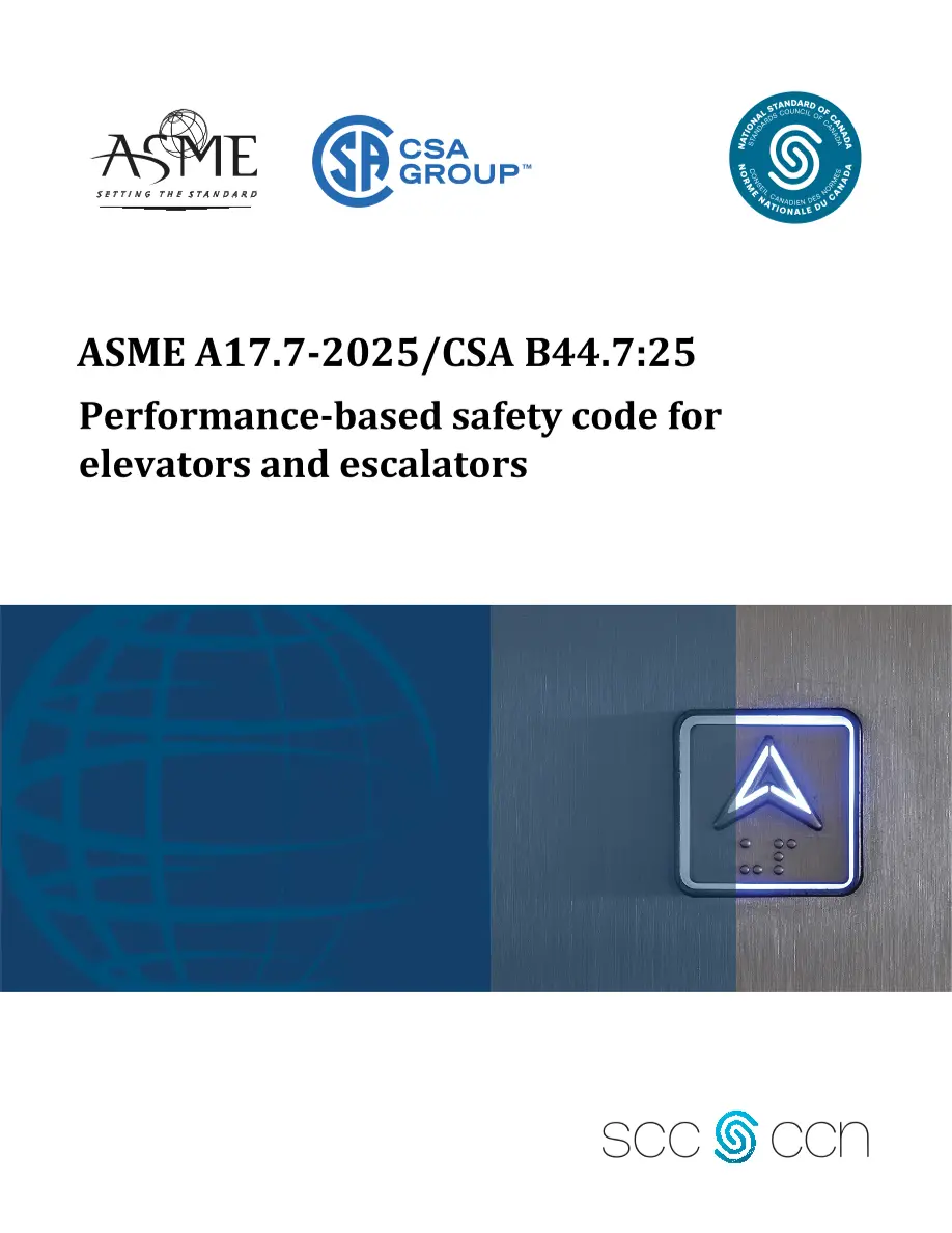 ASME A17.7-2025/CSA B44.7:25 pdf