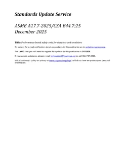 ASME A17.7-2025/CSA B44.7:25 pdf