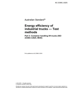 AS 23308.3:2025 pdf