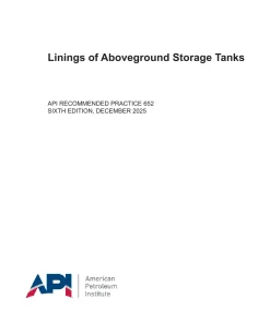 API RP 652:2025 pdf