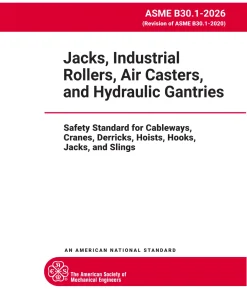 ASME B30.1-2026 pdf