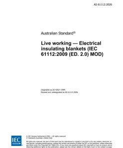 AS 61112:2026 pdf
