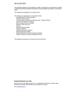 AS 61229:2026 pdf
