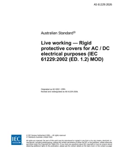 AS 61229:2026 pdf