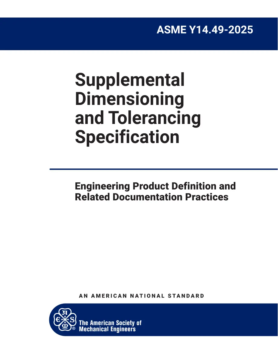 ASME Y14.49-2025 pdf