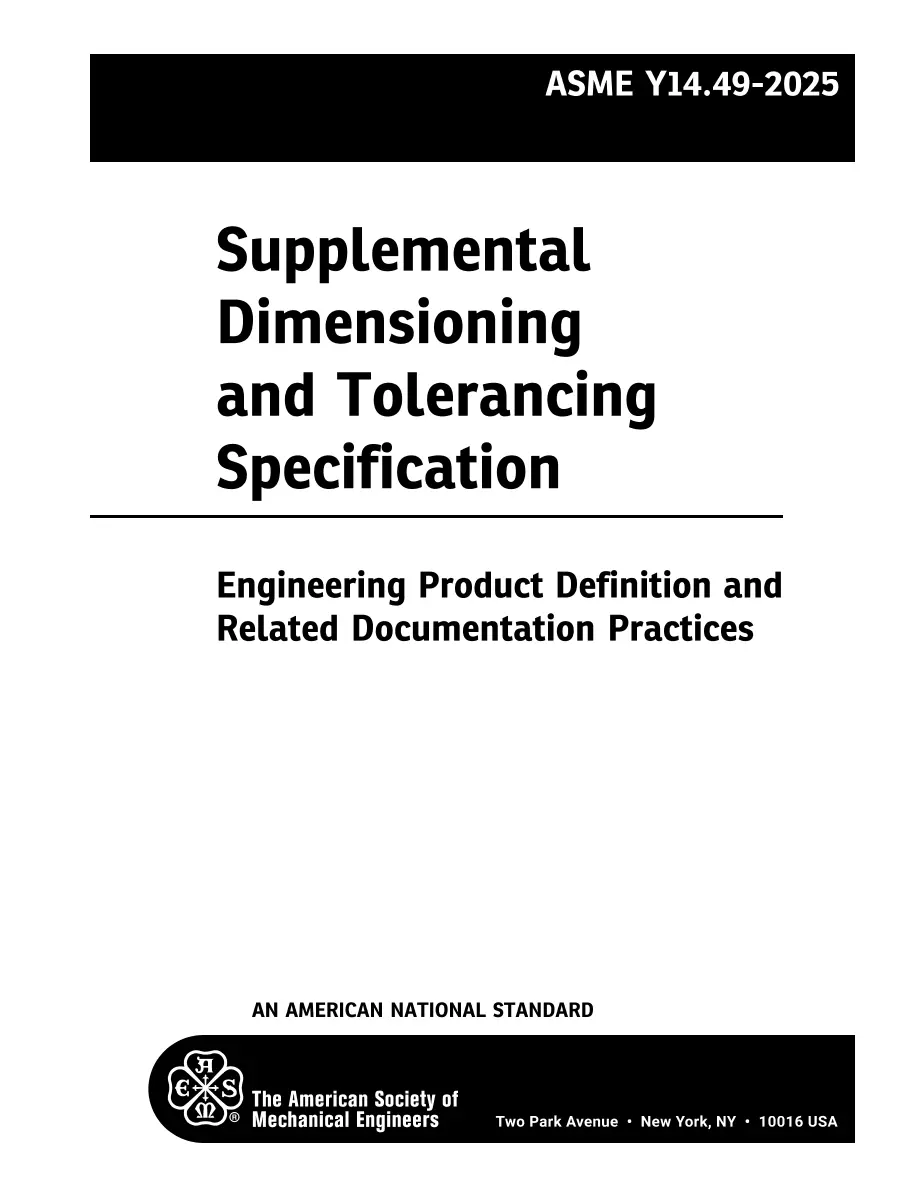 ASME Y14.49-2025 pdf