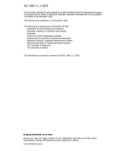 AS 1289.7.1.1:2025 pdf