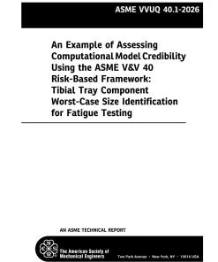 ASME VVUQ 40.1-2026 pdf