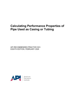 API RP 5C3:2026 pdf