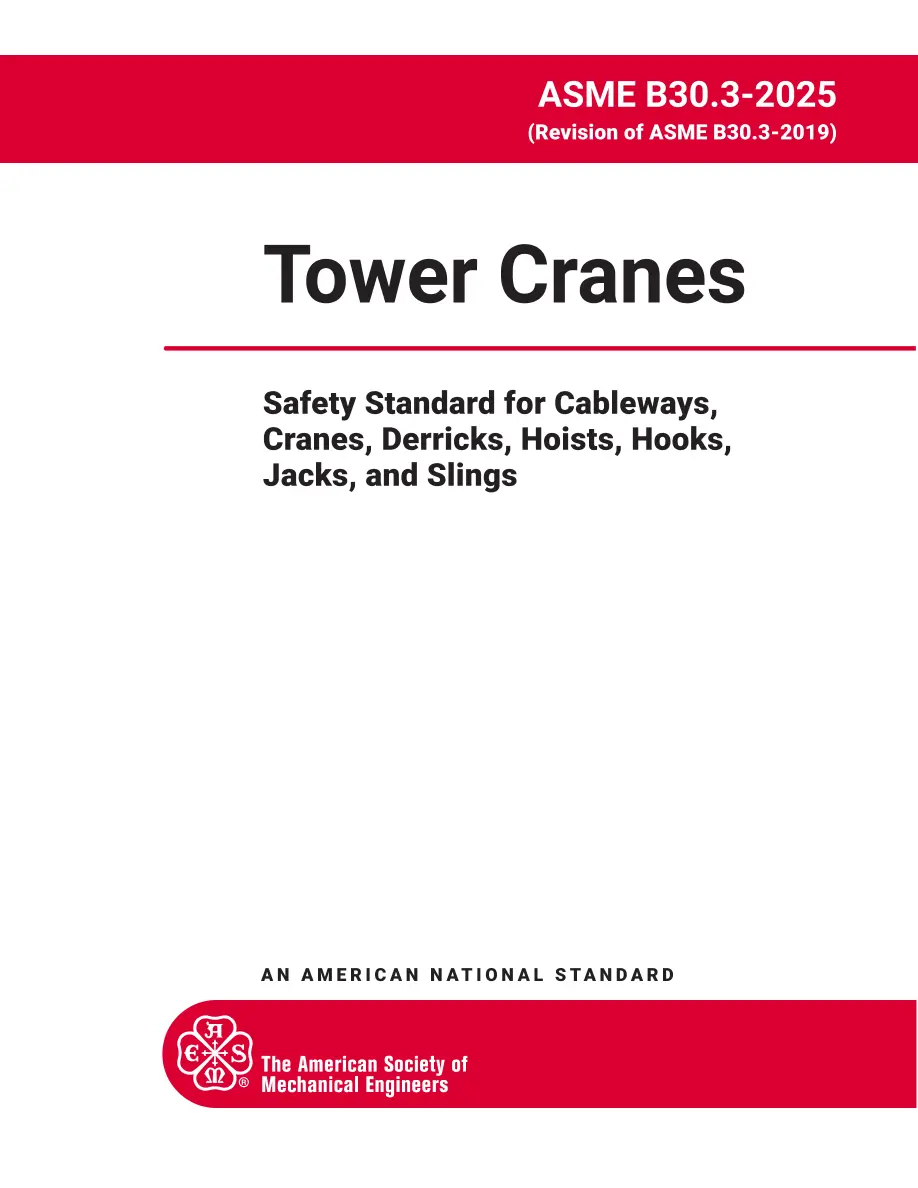ASME B30.3-2025 pdf