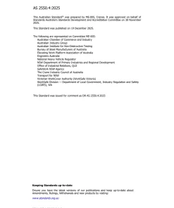 AS 2550.4:2025 pdf