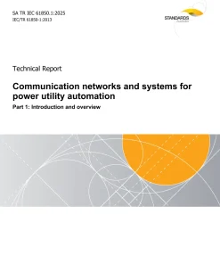AS TR IEC 61850.1:2025 pdf