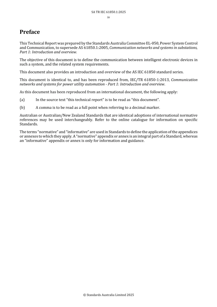 AS TR IEC 61850.1:2025 pdf