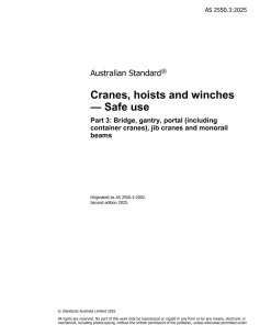 AS 2550.3:2025 pdf